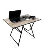 Essentail World Engineered Wood Study Table (Free Standing, Finish White Color)