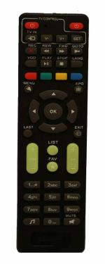 LIVILAS Remote Control Compatible for GTPL HD Set Top Box (Please Match the Image with Your Existing Remote Before Placing the Order)