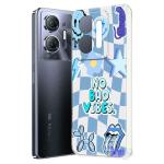 Fashionury Designer Soft Back Cover Case Compatible for Infinix HOT 30 5G -D1114