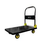 VOLTZ VZ-VHT 400 Platform Trolley 400 kg Plastic Platform Truck Moving Platform Steel Hand Trolley with 360 Degree Swivel Wheels for Easy Storage