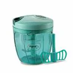 Pigeon XL Handy and Compact Chopper with 5 Stainless Steel blades, Green