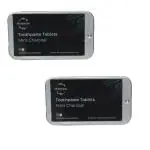 Shunyam Toothpaste Tablets Travel Pack , Sustainable Packaging, SLS Free, Paraben Free, Flouride Free, Anti-Plaque, Travel Friendly, Teeth Whitening (Activated Charcoal, 30 Tablets) (Pack of 2)