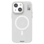 Star Craftune YOUNGKIT for iPhone 15 Case (6.1'' Inch), Compatible with MagSafe, Miltary Shockproof Hard Translucent Matte Back Cover & Soft Bumper Magnetic Phone Case for iPhone 15 - White