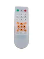 Crystonics 655 Remote for Free to Air Set top Box/DTH/DVB Control for DD Direct Dish (DVB) Unbreakable Remote Controller(White)