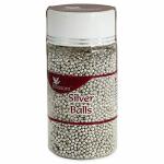 BLOSSOM Edible Silver Balls Sprinkles for Cake Decoration (Size- 00) 700 g