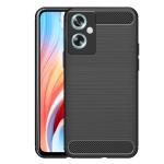 Knotyy Samsung Oppo A79 5G Back Cover | Hybrid Shock Proof Case Cover| Matte Soft Silicon Flexible | Back Cover for Oppo A79 5G (Black)