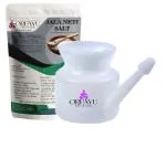 OREAYU Neti Pot/Lota Kit For Yoga and Sinus, Nose Irrigation and Cleaning Combo With Neti Salt (200gm)