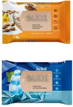 lieve Refreshing Wet Wipes 2 Fragrances (Ice Fresh , Honey &Almond )(100 Tissues)  (4 Wipes)