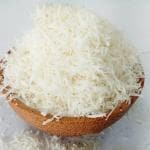 APLENTY Coconut Flakes | Colored Desiccated Coconut | Nariyal Burada | Grated Nariyal For Cooking And Baking 400G