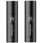 The Man Company Privilege Bold Deodorant for Men | Premium Fragrance Body Spray | Long-Lasting Smell | Perfect Deo Combo Pack For Everyday Use | Gift for Husband, Boyfriend - 150ml*2