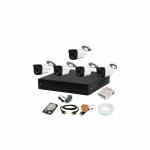 ROYALZY Wired 5 Channel HD DVR 1080p, Outdoor Camera 2.4 MP 5Pcs, 1 TB Hard Disk, Full Combo Set