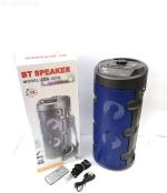 IMMUTABLE Black Wireless Bluetooth Super Bass Portable Party Speaker With Rgb Lights