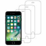 Kite Digital iPhone 7 Plus/iPhone 8 Plus Transparent Tempered Glass Screen Protector with Full Screen Coverage - Except Edges and Easy Installation Kit (Pack of 3)