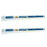 PHILIPS Compact 4ft 20-watt LED Tubelight | 3 Colors in 1 LED Batten | Scene Switch Tubelight for Home & Decoration | Color: Tunable White, Pack of 2