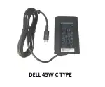 SOLUTIONS-365 LAPTOP ADAPTER CHARGER FOR DELL 45W C TYPE Dell Latitude 11 5175 T04E, Dell Latitude 11 5179 T04E, Dell XPS 12 9250 T02H Adapter.