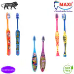 MAXI Oral Care Combo of 6-(2 Kids) TomTom Junior Toothbrush & (2 Kids) Toffee Junior Toothbrush & (2 Kids) Goldie Junior Toothbrush