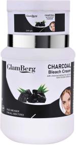 GLAMBERG Charcoal Extract Bleach Cream, 200 Ml