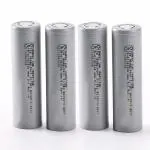amiciSmart 3.7V 18650 True 3200mAh Lithium Ion (NMC) Rechargeable Battery Pack of 4