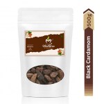 Mindbrew Premium Black Elaichi (Cardamom) - 100% Fresh and Natural - 500 GM (500 g)