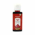 Puramio Liquid Food Colour- Tomato Red, 50ml