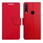 A D Enterprises DT Red Flip Cover for Vivo Y17 | Magnetic Case | Shock Absorbent | Flip Cover Vivo Y17