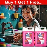 PISHARNATH Hand Wash Liquid pink 10Liter Deep Cleansing | 100% Vegan & Paraben Free | Pump Dispenser