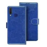 HANIRY Flip Cover for VIVO Y11 flip cover | Vivo 1906 flip cover | Blue