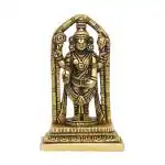 Kalarambh Brass Balaji God Idol For Home Office Handicraft Art - 2 x 1 x 4.5 Inch (L x W x H)