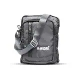 V-WORK BAG Messenger Multipocket Bag for Men & Women I Multipurpose Crossbody Travel Bag