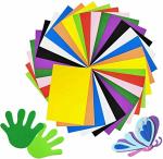 ECLET A4 Double Sided Colored Art and Craft Paper (Pack of 100)