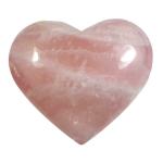 Astroghar Natural Big Rose Quartz Crystal Puffy Heart For Chakra And Reiki Healing 50 mm