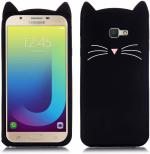 Aviaaz Samsung Galaxy A5 2016 Black Silicon Back Cover