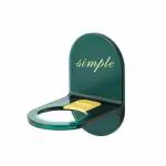 COINFINITIVE1PC Green Shower Gel Hook Shampoo Holder for Shower Wall Mounted Shower Gel Rack