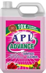 APL Disinfectant Surface & Floor Cleaner Liquid, Rose - 5L