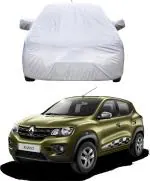 CARNEST Car Cover For Renault Kwid (With Mirror Pockets) (Silver, For 2015, 2016, 2017, 2018 Models)