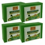 Khadi Pure Herbal Lemongrass Soap 125g (4 x 125 g)