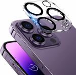 Inclu Black Camera Lens Protector For Apple iPhone 15 Pro Max