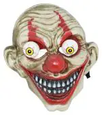 JAGMAG Laughing Clown with Bulging Eyes Face Mask