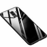 EDGEKART Samsung Galaxy On8 2018 Black Glass Back with Soft TPU Bumper Anti-Scratch Hybrid Protective 360 Degree Protection Case Cover,MOBILE COVER|FLIP COVER| BACK COVER| MOBILE COVER|MOBILE CASE