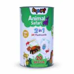 LEAPBRIDGE 2in1 Animal Safari Monster Clash with AR Flash Cards Game