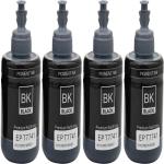 TEQUO Refill Ink 774 Black Pack 4 For Epson M100/M105/M200/M205/L605/L655 Ink Printers Black Ink Bottle