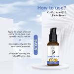 BATH AND BODY CHEF-BBC COENZYME Q10 Face Serum | Face serum For Dry Oily Normal Skin| 30 (ml)