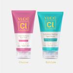 VLCC Clinic Clean & Spotless Glow Combo - Cellulosic Peeling Face Scrub - 100 g & Spot Clarifying Face Wash - 150 ml