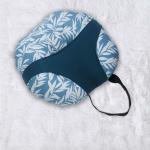 kradyl Kroft 5in1 Baby Feeding Pillow with Detachable Cover (Happy Blue)