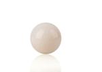 GEMTUB Energized Natural Snow Quartz(White King) Stone Ball Sphere Ball Healing Crystal Natural Carved Polished Sphere Reiki Stones White Jade | Snow Quartz Ball (250-300 gm with Golden Stand)