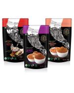 The Flavour Trail by Swani, Organic Mumbai Pav Bhaji Masala, Organic Grandma's Organic Kadha Blend and Organic Amritsari Chole Masala, 300gms (Pack of 3)