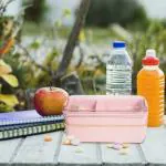 MUMUSO Wheat Straw Lunch Box 750 Ml - Pink