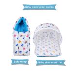 Kiddie Fun BABY MATTRESS WITH NET AND BABY SLEEPING COMBO SET