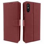 Balkans Redmi 9A / 9i / 9A Sport Flip Cover Leather Finish | Inside TPU with Card Pockets | Wallet Stand and Shock Proof | Complete Protection Flip Case (Brown)