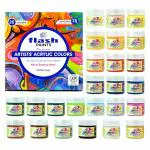 Flash Acrylic Paint Set |25 Colors | 25 ml Each